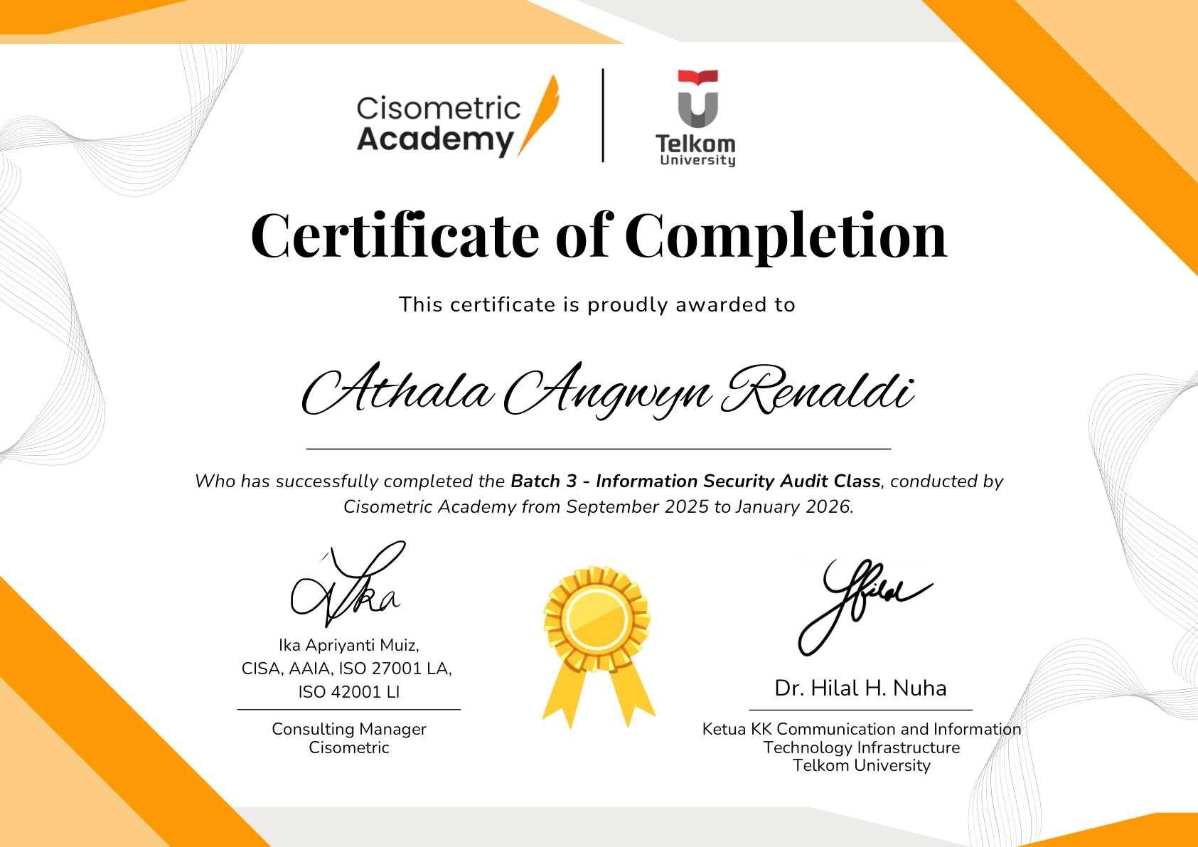 Information Security Audit Class